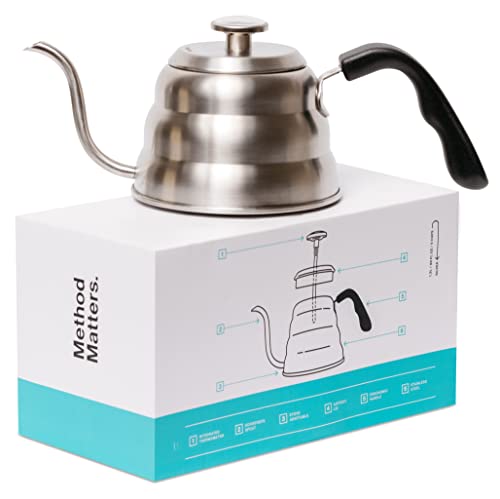 Barista Warrior Stainless Steel Pour Over Kettle - 1.0L