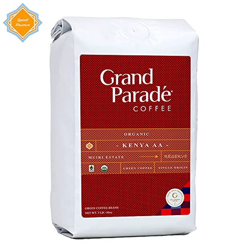 Organic Kenya AA Reserve Green Coffee Beans, 3lb