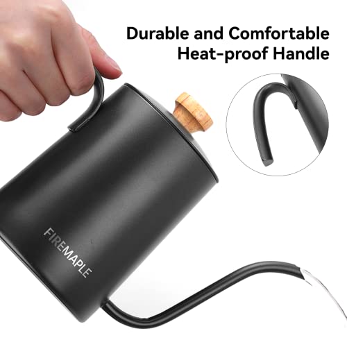Fire-Maple Orca 20oz Stainless Steel Pour Over Kettle