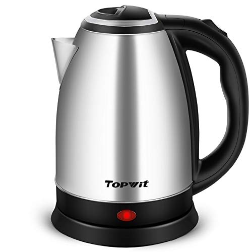 TOPWIT Electric Kettle 2.0L Stainless Steel Tea/Coffee Kettle