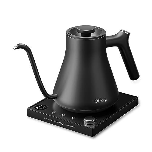 Offacy Electric Gooseneck Kettle with Temperature Control