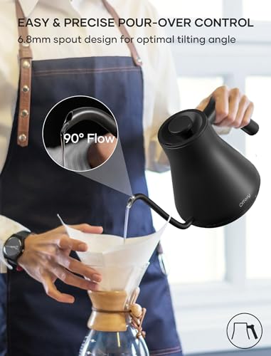 Offacy Electric Gooseneck Kettle with Temperature Control