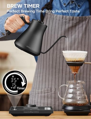 Offacy Electric Gooseneck Kettle with Temperature Control