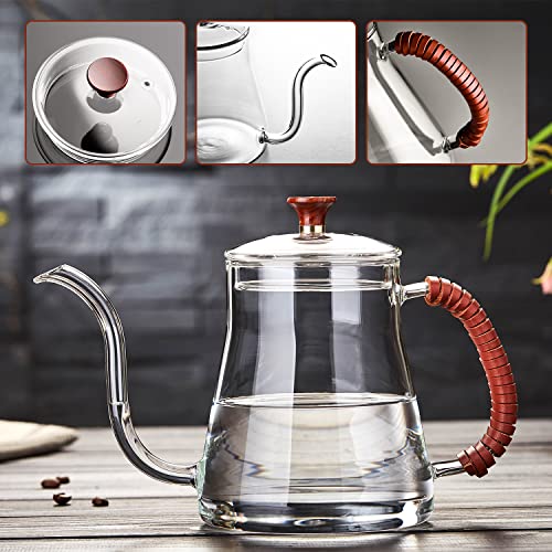 Durable Gooseneck Kettle for Drip Coffee Brewing