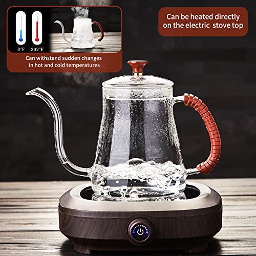 Durable Gooseneck Kettle for Drip Coffee Brewing