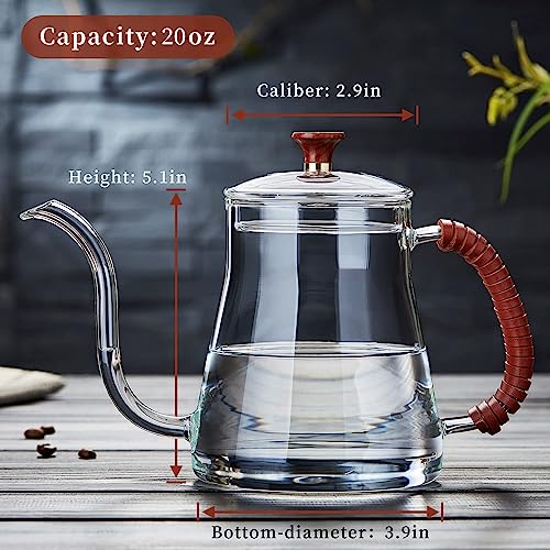 Durable Gooseneck Kettle for Drip Coffee Brewing