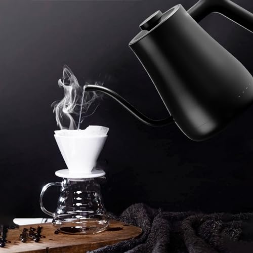 Electric Gooseneck Kettle with 5 Variable Presets, 1200W