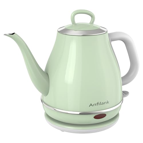 Anfilank Electric Gooseneck Kettle, 1L, Fast Boil