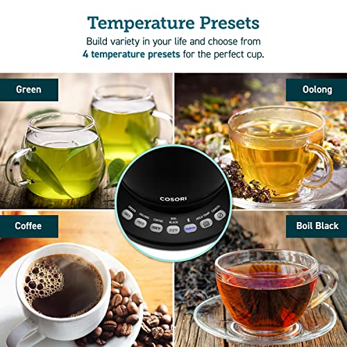 COSORI Smart Bluetooth Gooseneck Kettle for Coffee & Tea