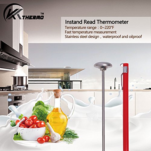 KT THERMO Instant Read Thermometer for Coffee Drinks