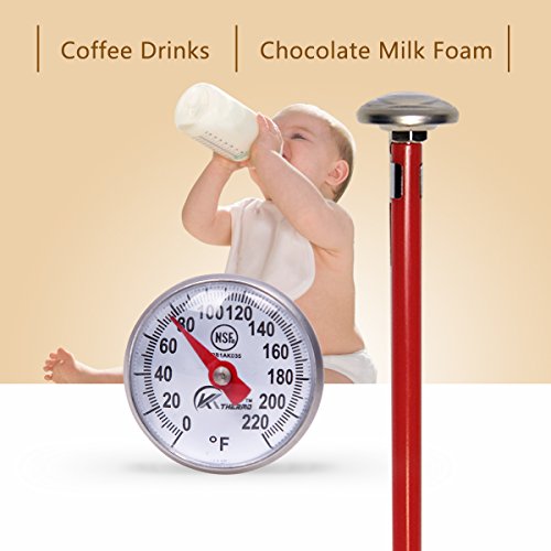 KT THERMO Instant Read Thermometer for Coffee Drinks