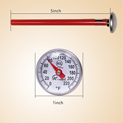 KT THERMO Instant Read Thermometer for Coffee Drinks