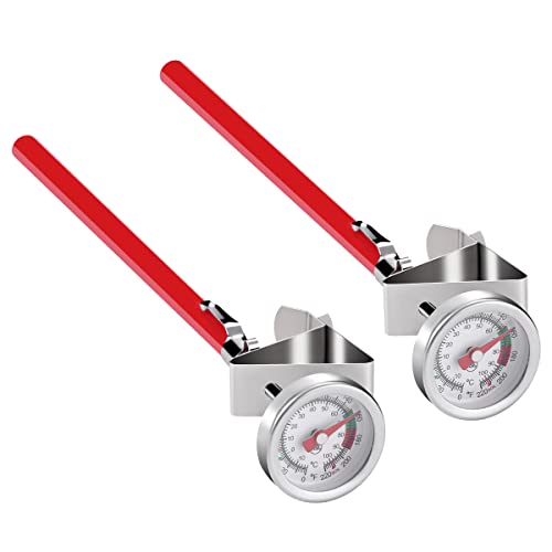 Efengcook 2 Pack Milk Frothing Thermometer - Color Dial