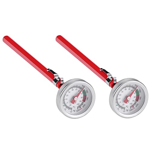 Efengcook 2 Pack Milk Frothing Thermometer - Color Dial