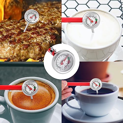 Efengcook 2 Pack Milk Frothing Thermometer - Color Dial