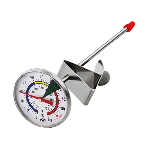 Steaming Milk Thermometer for Barista Coffee & Espresso