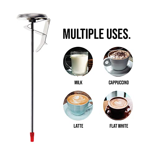 Steaming Milk Thermometer for Barista Coffee & Espresso