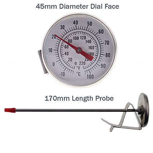 Barista Milk Thermometer for Steaming Milk, Yogurt Making