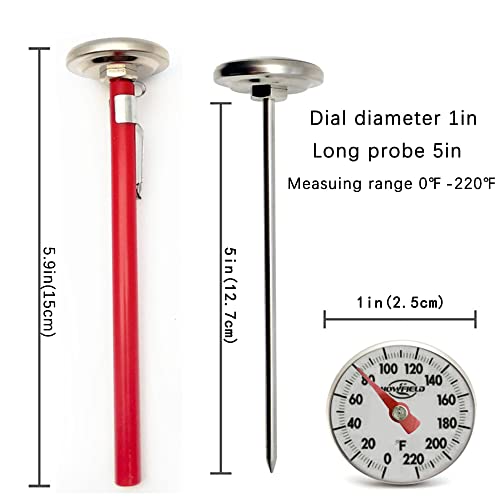 Instant Read Kitchen Thermometer for Coffee and more