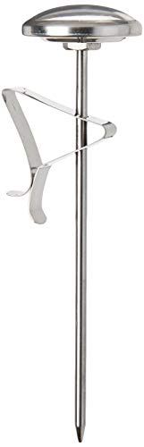 CDN Beverage Frothing Thermometer with Clip, Precise Temperature