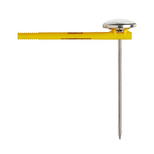 CDN Beverage Frothing Thermometer with Clip, Precise Temperature