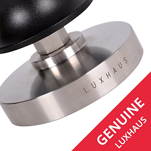 LuxHaus 53mm Calibrated Stainless Steel Espresso Tamper
