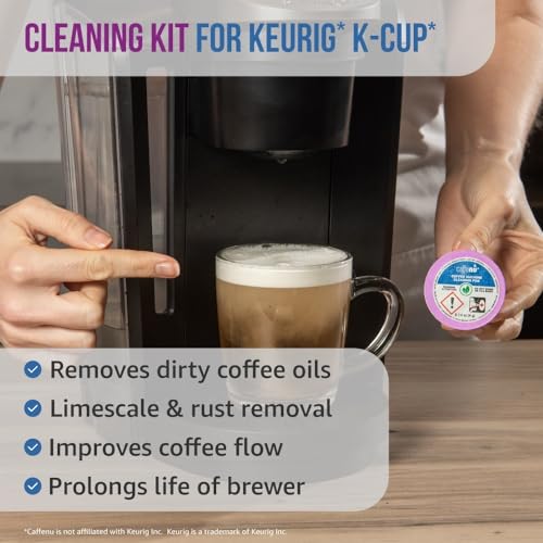 Keurig Coffee Machine Descaling Solution & Cleaning Kit