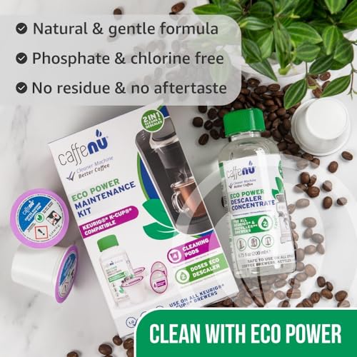 Keurig Coffee Machine Descaling Solution & Cleaning Kit