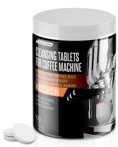 Professional Coffee Machine Cleaning Tablets (100 tablets) for All Brands