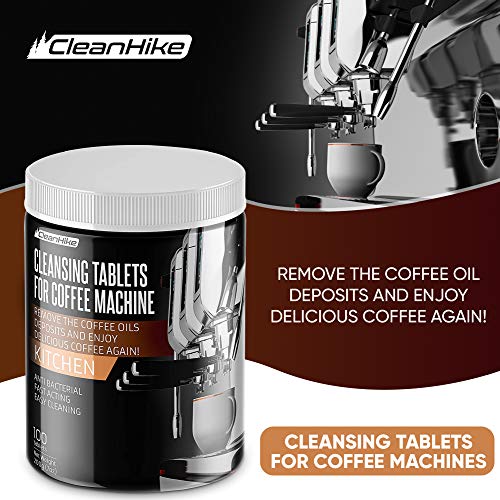 Professional Coffee Machine Cleaning Tablets (100 tablets) for All Brands