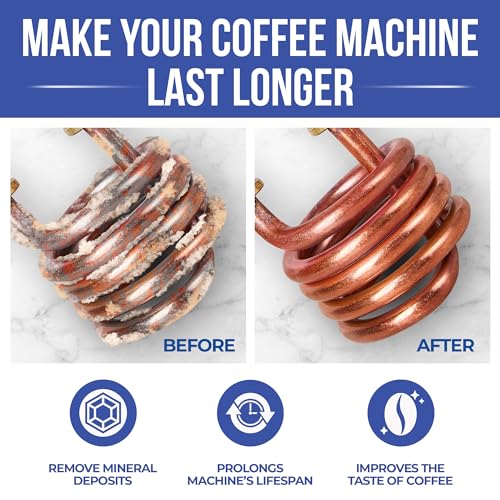 Coffee Maker Descaler for Various Brands - 4 Uses