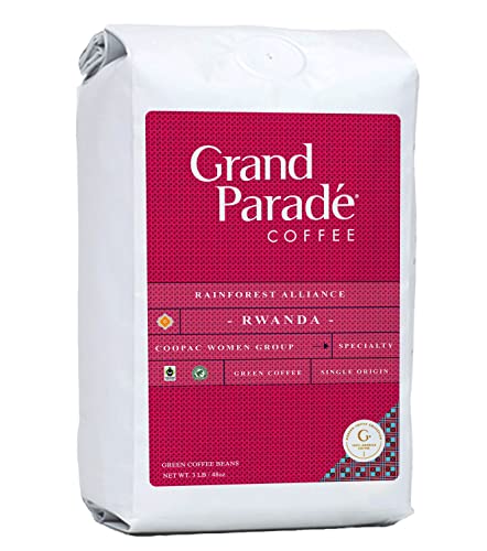 Rainforest Alliance Certified Rwandan Green Coffee Beans, 3lbs
