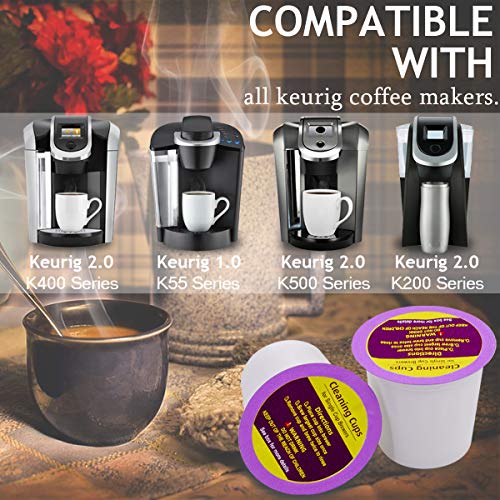 6 pack K-Cup Cleaner Pods for Keurig Coffee