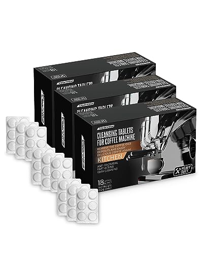 Espresso Machine Cleaning Tablets - 54 Tabs for All Brands