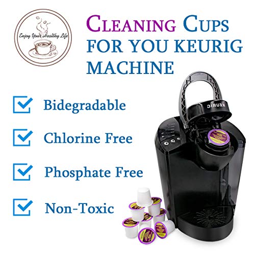 6 pack K-Cup Cleaner Pods for Keurig Coffee