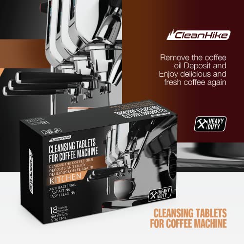 Espresso Machine Cleaning Tablets - 54 Tabs for All Brands