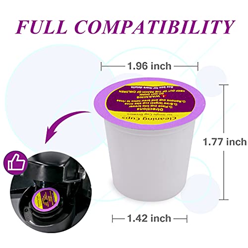 6 pack K-Cup Cleaner Pods for Keurig Coffee