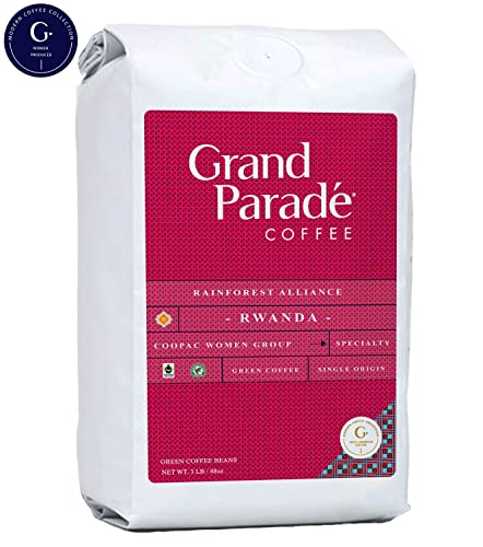 Rainforest Alliance Certified Rwandan Green Coffee Beans, 3lbs