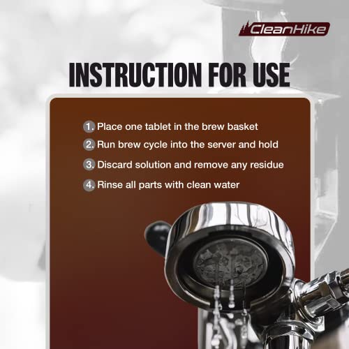 Espresso Machine Cleaning Tablets - 54 Tabs for All Brands