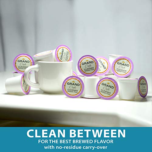 Grand Cafe K-Cup Cleaner and Rinse - 20 Pack
