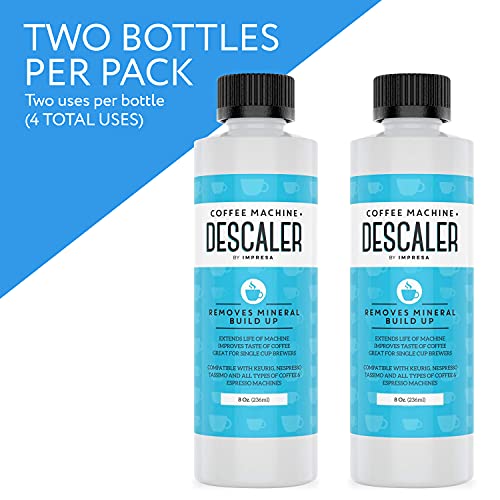 USA-Made 2-Pack Universal Descaler for Coffee Machines