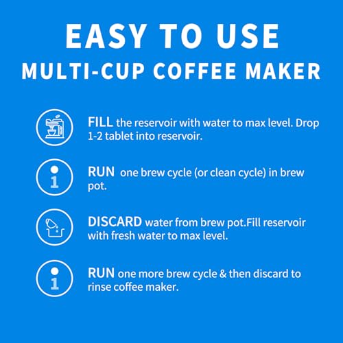 NATRUTH Coffee Machine Cleaning Tablets - 20 Count