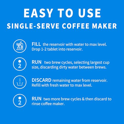 NATRUTH Coffee Machine Cleaning Tablets - 20 Count