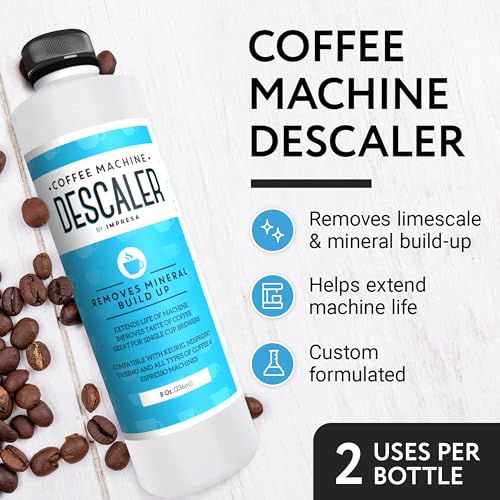 IMPRESA Coffee Descaler & Cleaning Kit Bundle - Keurig Compatible