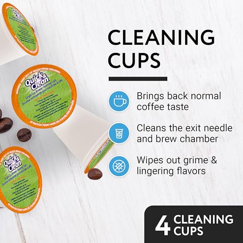 IMPRESA Coffee Descaler & Cleaning Kit Bundle - Keurig Compatible