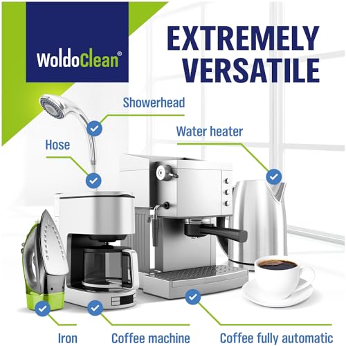 WoldoClean 2in1 Descaler Tablets for Coffee Machines - Keurig, Nespresso, Delonghi, Miele