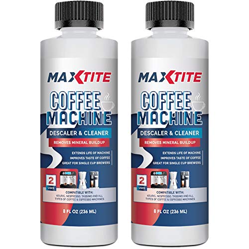 USA-Made Descaler for Keurig, Nespresso, Delonghi Machines (2 Pack)