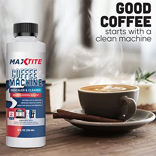 USA-Made Descaler for Keurig, Nespresso, Delonghi Machines (2 Pack)