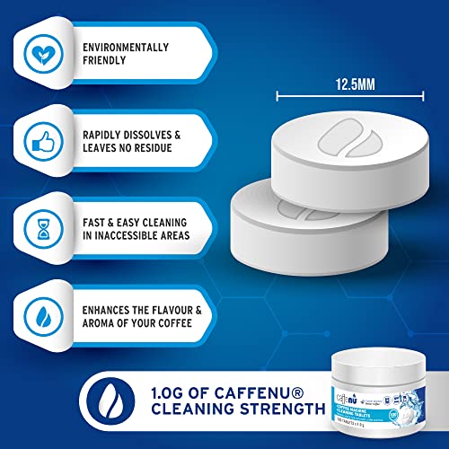 Caffenu Coffee Machine Cleaner Tablets - 100 Count