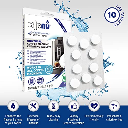 Caffenu Coffee Machine Cleaner Tablets (10 Tablets)